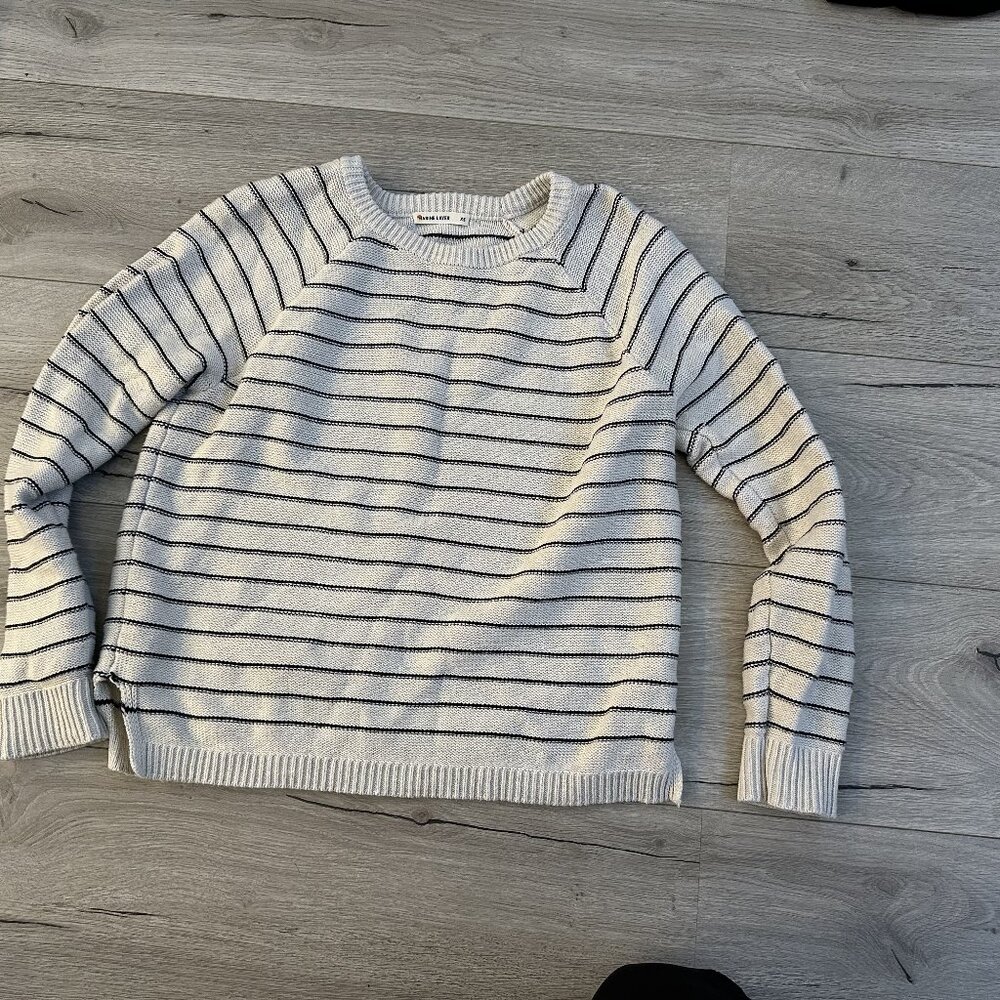 Women's Marine Layer Striped Sweater, size xs.